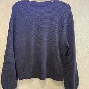 Treasure & Bond Textured Black Sweater